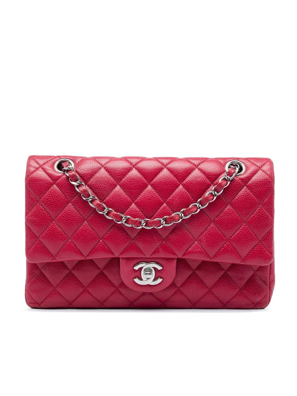 Chanel Medium Classic Caviar Double #290429C57B